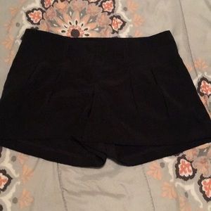Express black shorts